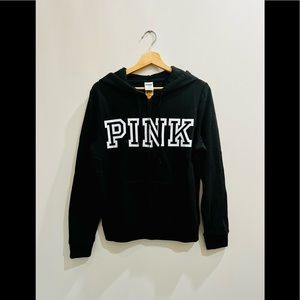 PINK Black & White Hoodie - NWT